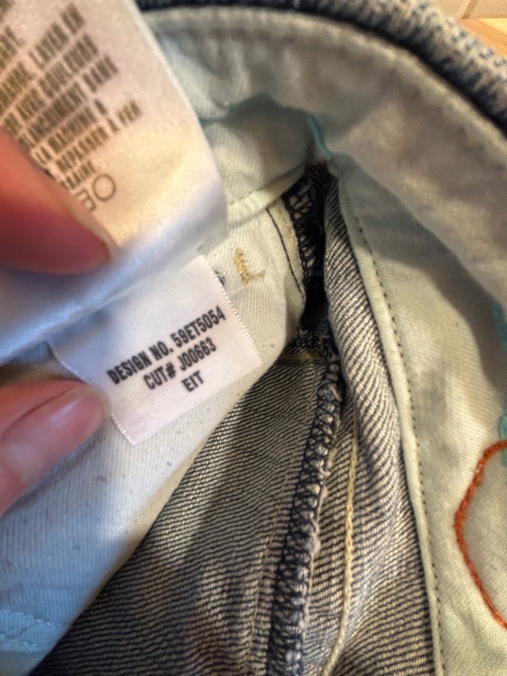 Joe's Jeans Faded Blue Wide-Leg Flare Jeans - Picture 7 of 11